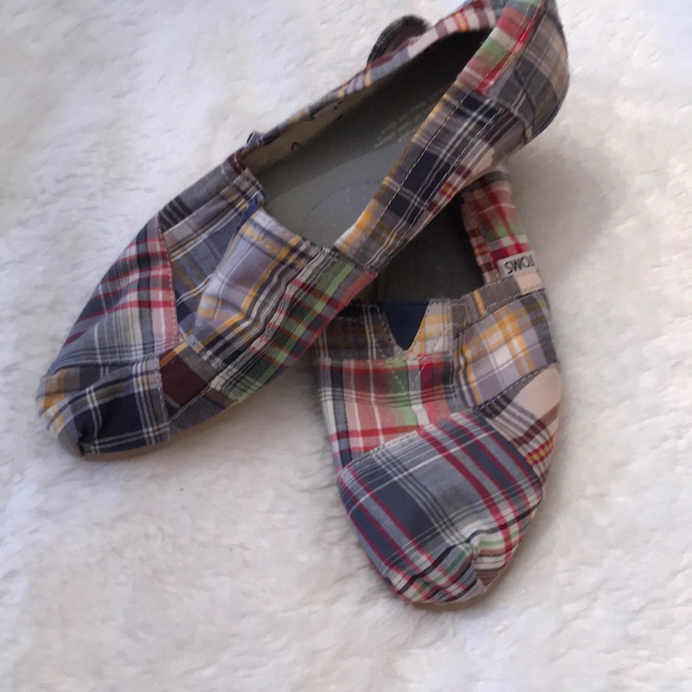 Plaid Tom shoes